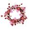 Red and White Candies and Hearts Valentine's Day Wreath 16" Unlit